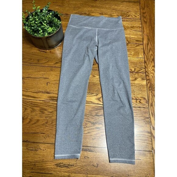 FABLETICS define high waisted crop leggings high rise gray SZ small - Picture 8 of 10